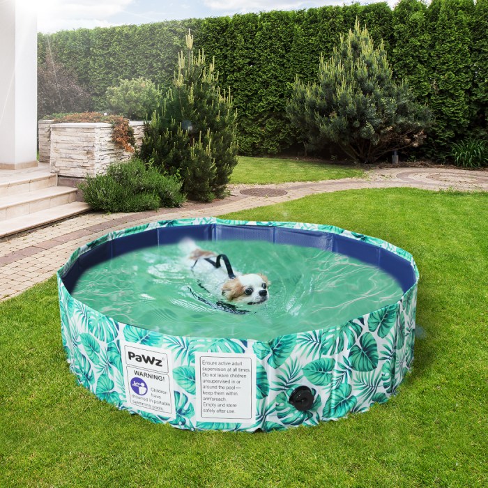 pawz 80cm pet dog swimming pool cat m medium pawz 80cm pet dog swimming pool cat m medium