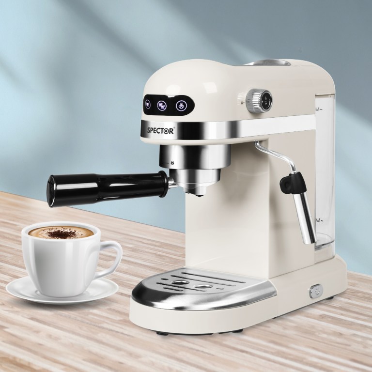 spector coffee maker machine espresso milk white spector coffee maker machine espresso milk white
