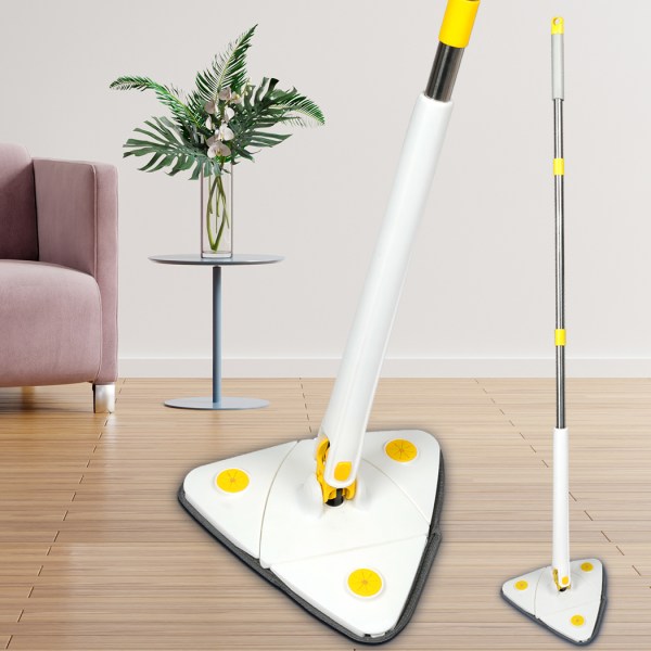 cleanflo spin cleaning mop 360? rotatable white
