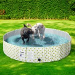 pawz 160cm portable pet swimming pool xxl xx large