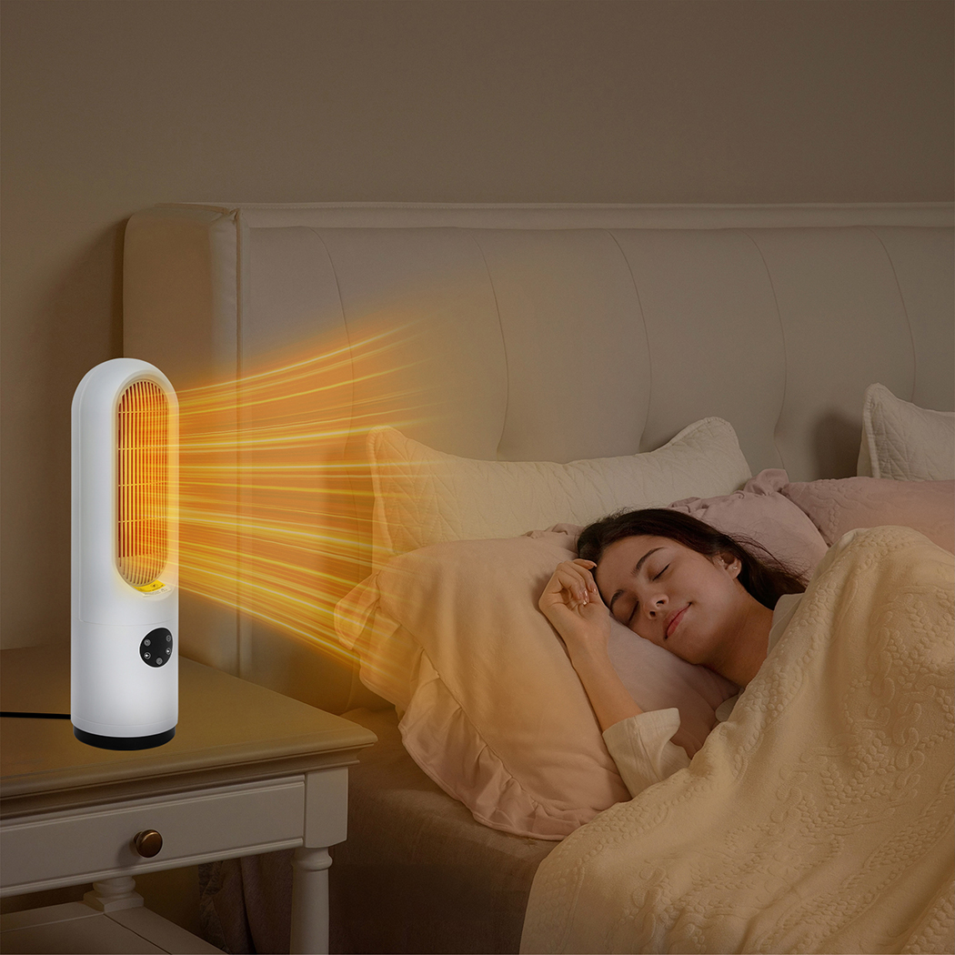 spector portable electric heater fan 1200w home office