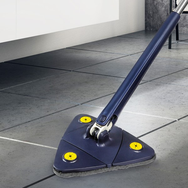 cleanflo cleaning mop dry wet triangle blue cleanflo cleaning mop dry wet triangle blue