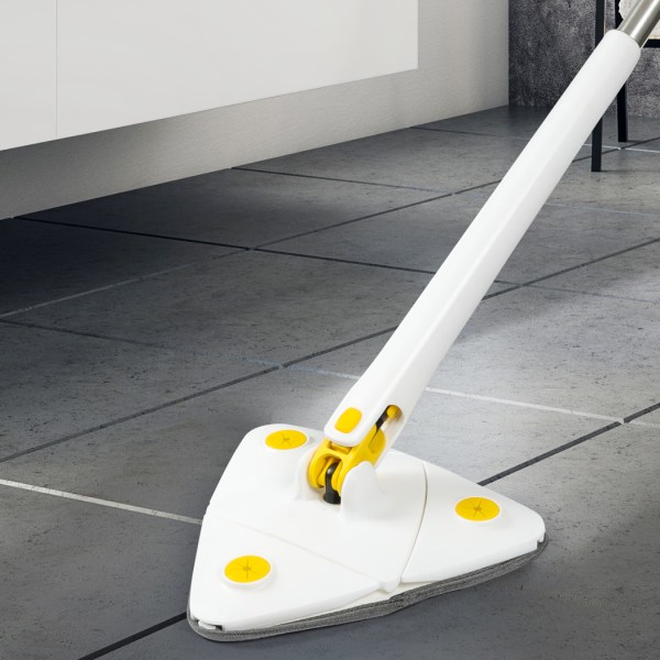 cleanflo spin cleaning mop 360? rotatable white