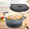 toque 4l enamel dutch oven pot in black colour toque 4l enamel dutch oven pot in black colour
