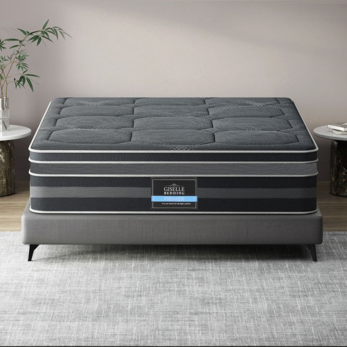 giselle bedding 35cm mattress bamboo cover double