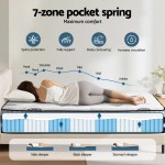 giselle bedding king mattress 35cm bed in a box pocket spring gel memory foam giselle bedding king mattress 35cm bed in a box pocket spring gel memory foam