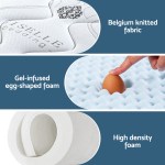 giselle bedding king mattress 35cm bed in a box pocket spring gel memory foam giselle bedding king mattress 35cm bed in a box pocket spring gel memory foam