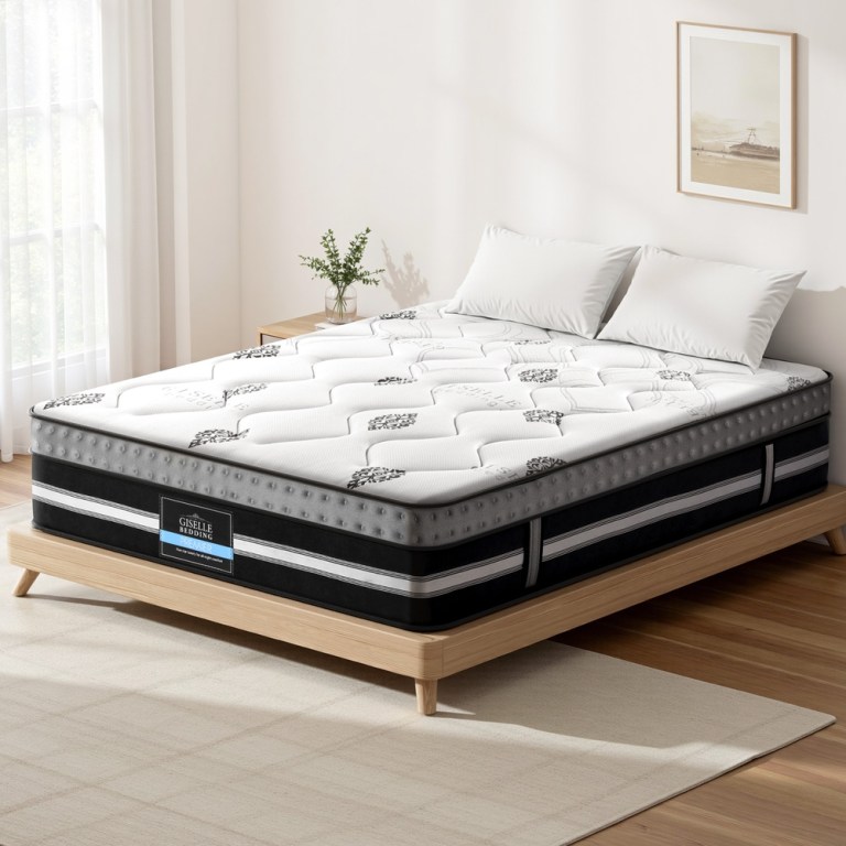 giselle bedding king mattress 35cm bed in a box pocket spring gel memory foam giselle bedding king mattress 35cm bed in a box pocket spring gel memory foam