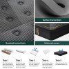 35cm giselle mattress double bed bamboo pocket firm foam 35cm giselle mattress double bed bamboo pocket firm foam