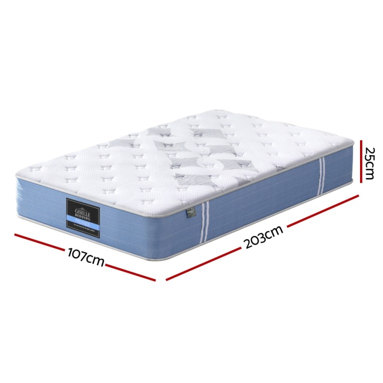 25cm giselle mattress king single bed pocket spring mattresses 25cm giselle mattress king single bed pocket spring mattresses