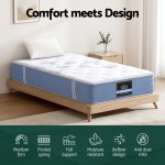 25cm giselle mattress king single bed pocket spring mattresses 25cm giselle mattress king single bed pocket spring mattresses