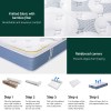 25cm giselle mattress king single bed pocket spring mattresses 25cm giselle mattress king single bed pocket spring mattresses