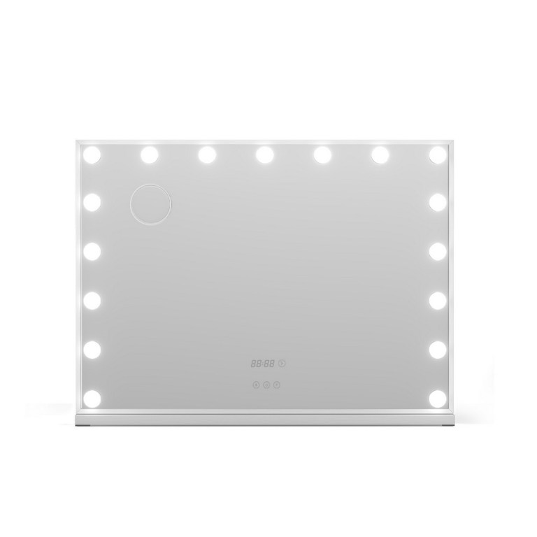 embellir makeup mirror 80x60cm hollywood vanity with led light tabletop white embellir makeup mirror 80x60cm hollywood vanity with led light tabletop white
