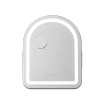 embellir makeup mirror 35x45cm dressing vanity led stripe light with 5x magnification rotation white arch