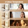 embellir bluetooth makeup mirror 80x58cm hollywood vanity with led light crystal