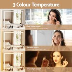 embellir bluetooth makeup mirror 80x58cm hollywood vanity with led light crystal embellir bluetooth makeup mirror 80x58cm hollywood vanity with led light crystal