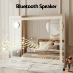 embellir bluetooth makeup mirror 80x58cm hollywood vanity with led light crystal embellir bluetooth makeup mirror 80x58cm hollywood vanity with led light crystal