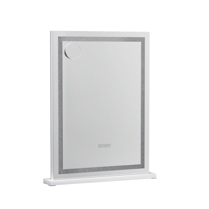 embellir bluetooth makeup mirror 58x80cm hollywood vanity with led light crystal