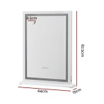 embellir bluetooth makeup mirror 58x80cm hollywood vanity with led light crystal embellir bluetooth makeup mirror 58x80cm hollywood vanity with led light crystal