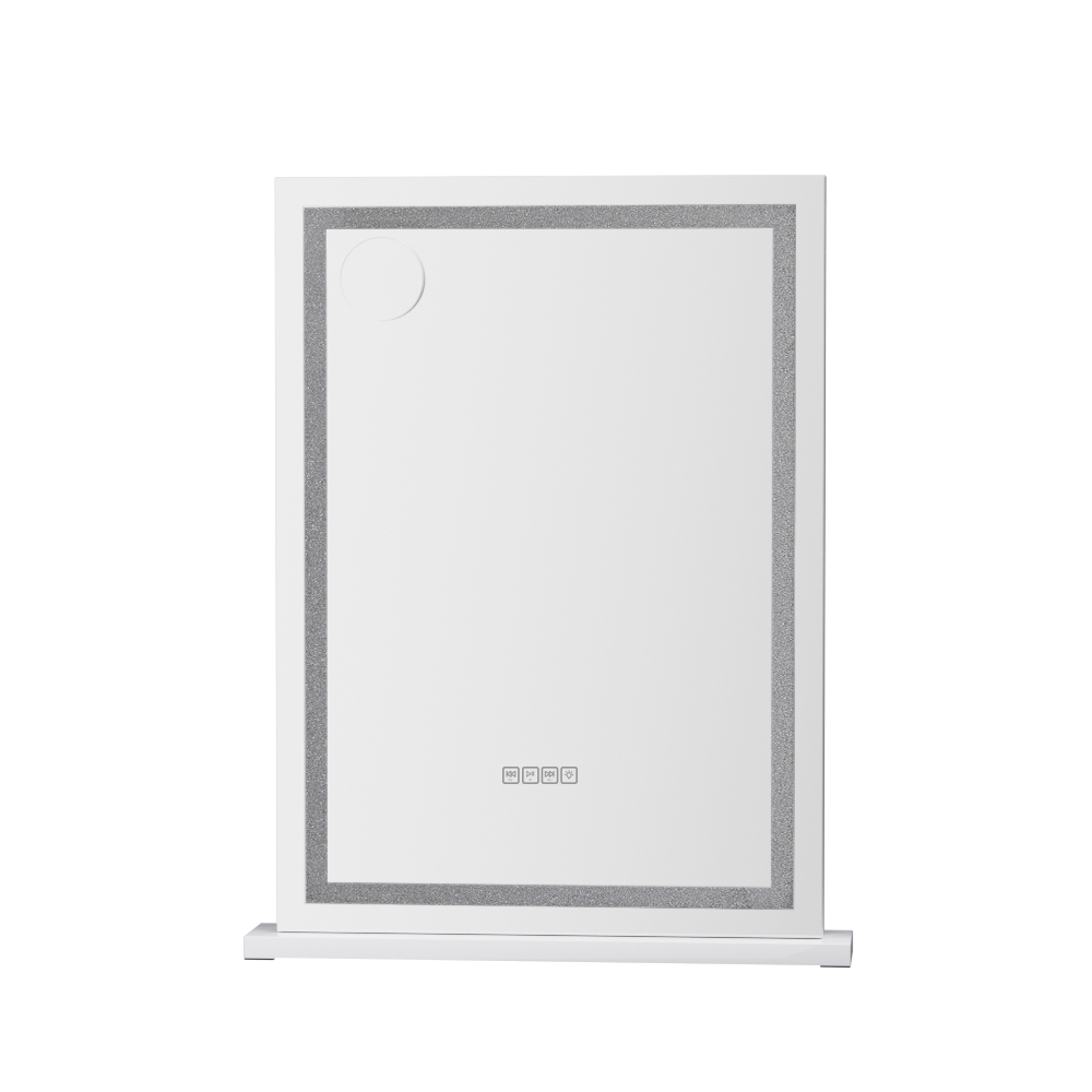 embellir bluetooth makeup mirror 58x80cm hollywood vanity with led light crystal