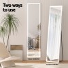 embellir full length floor wall mirrors led light