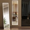 embellir full length floor wall mirrors led light