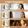 embellir makeup mirror 58x46cm 360~ rotatable vanity mirror with lights bright light strip adjustable embellir makeup mirror 58x46cm 360~ rotatable vanity mirror with lights bright light strip adjustable