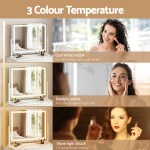 embellir makeup mirror 58x46cm 360~ rotatable vanity mirror with lights bright light strip adjustable embellir makeup mirror 58x46cm 360~ rotatable vanity mirror with lights bright light strip adjustable