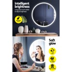 embellir wall mirror 70cm with led light makeup home decor bathroom round vanity embellir wall mirror 70cm with led light makeup home decor bathroom round vanity