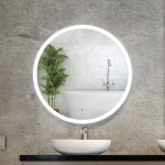 embellir wall mirror 90cm with led light makeup home decor bathroom round vanity embellir wall mirror 90cm with led light makeup home decor bathroom round vanity