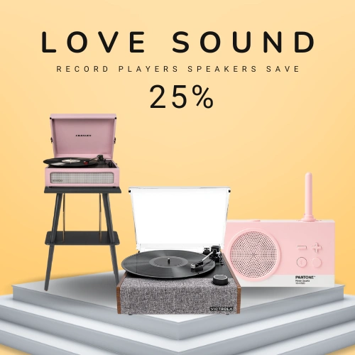 shop vinyl record players bluetooth speakers at kouwi