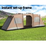 weisshorn instant up camping tent 10 person outdoor family hiking tents 3 rooms weisshorn instant up camping tent 10 person outdoor family hiking tents 3 rooms