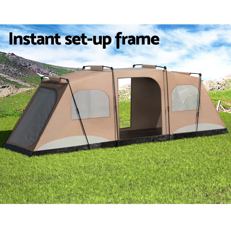 weisshorn instant up camping tent 10 person outdoor family hiking tents 3 rooms weisshorn instant up camping tent 10 person outdoor family hiking tents 3 rooms