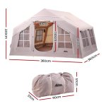 weisshorn camping tent inflatable beach tent 6 person 360cm weisshorn camping tent inflatable beach tent 6 person 360cm