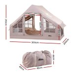 weisshorn camping tent inflatable beach tent 6 person 300cm
