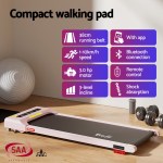 everfit treadmill electric walking pad incline under desk home gym 380mm pink everfit treadmill electric walking pad incline under desk home gym 380mm pink