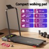 everfit treadmill electric walking pad incline under desk 380mm black everfit treadmill electric walking pad incline under desk 380mm black