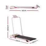 everfit treadmill electric walking pad incline under desk 380mm pink everfit treadmill electric walking pad incline under desk 380mm pink
