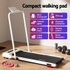 everfit treadmill electric walking pad incline under desk 380mm white everfit treadmill electric walking pad incline under desk 380mm white