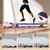 everfit treadmill electric walking pad incline under desk 380mm white everfit treadmill electric walking pad incline under desk 380mm white
