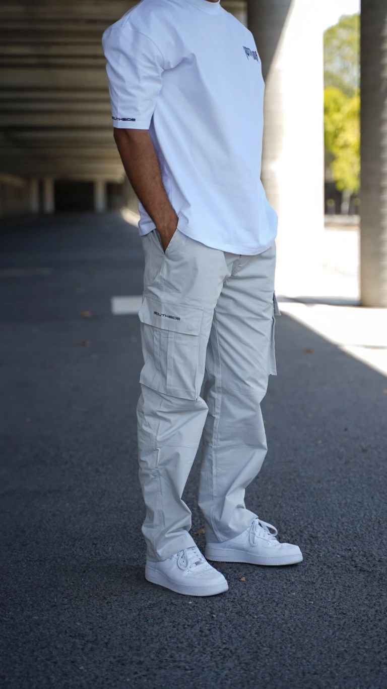 southside grey cargo pants