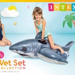 intex great white shark ride on 57525 intex great white shark ride on 57525