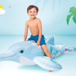 intex lil' dolphin ride on pool kids float 58535 intex lil' dolphin ride on pool kids float 58535