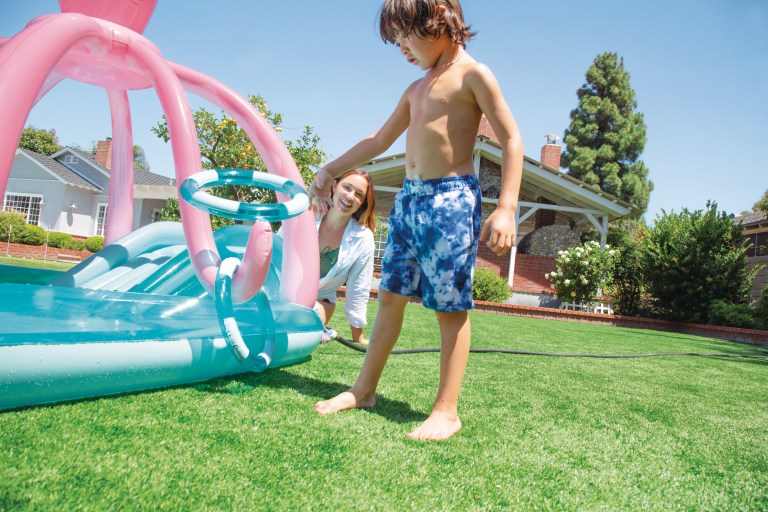 intex friendly octopus inflatable play centre 56138 intex friendly octopus inflatable play centre 56138
