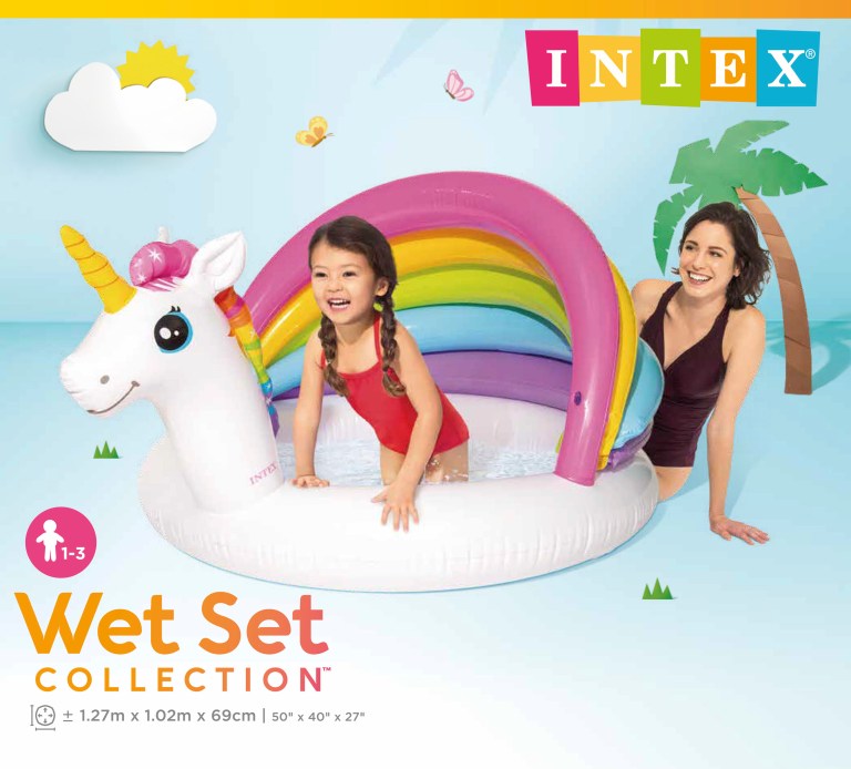 intex unicorn baby pool 57113 intex unicorn baby pool 57113