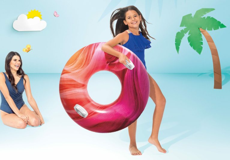 intex waves of nature swim tubes 56267