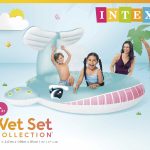 intex whale spray pool kids baby 57440 intex whale spray pool kids baby 57440