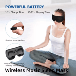 1 3d wireless sleep mask with 5.2bt headphones, the best sleep mask, type c charging cable built in, wireless music eye mask, suitable for both men and women, wireless sleep mask, sleep eye mask, travel sleep aid, portable sleep solution, soft ear pads, l