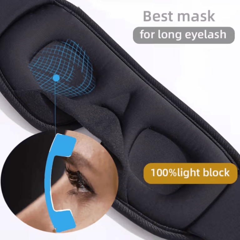 1 3d wireless sleep mask with 5.2bt headphones, the best sleep mask, type c charging cable built in, wireless music eye mask, suitable for both men and women, wireless sleep mask, sleep eye mask, travel sleep aid, portable sleep solution, soft ear pads, l