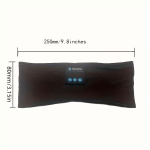the dual purpose wireless headphones for sleep and exercise feature a headband design that is light, thin and soft, providing a comfortable fit without pressing on the ears